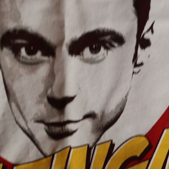 Big Bang Theory Bazinga Sheldon Red T-Shirt XL Ripple Junction Pop Culture - Picture 7 of 10